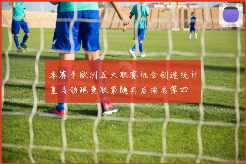 本赛季欧洲五大联赛机会创造统计皇马领跑曼联紧随其后排名第四
