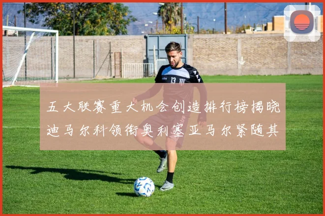 五大联赛重大机会创造排行榜揭晓迪马尔科领衔奥利塞亚马尔紧随其后
